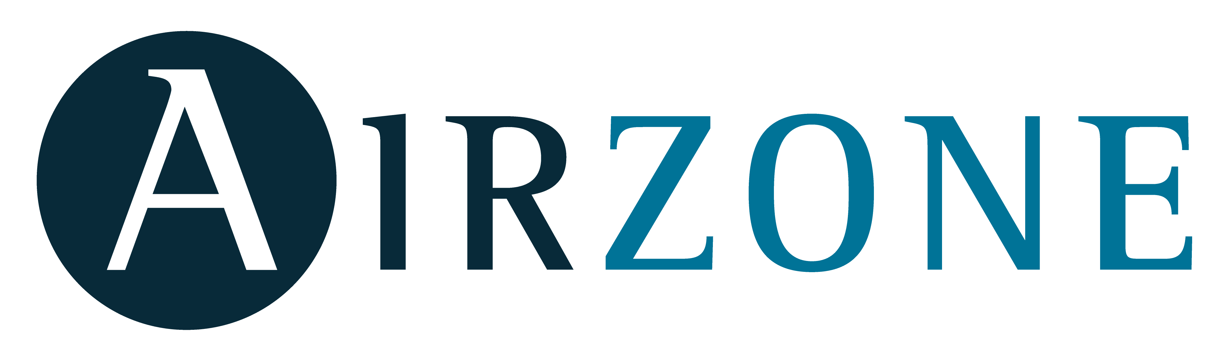 Logo de Airzone, tecnología de climatización avanzada distribuida por Climasat.